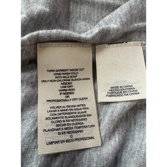 Rachel Roy jersey Asymmetrical handkerchief maxi dress abstract colorful Size-M - Picture 8 of 8